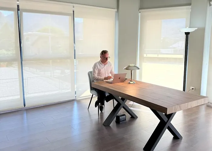 Elegant Office With A View
